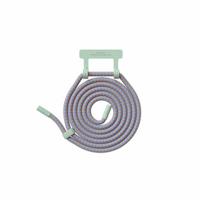 Woodcessories Lanyard für Change Case, mint/lila&amp;gt;