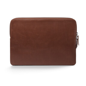 Trunk Leder Sleeve für MacBook Air/MacBook Pro 13&amp;quot;, braun