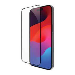 dbramante eco-shield Displayschutzfolie für iPhone 15 Pro Max, schwarz