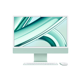 iMac 24&amp;quot; mit 4.5K Retina Display, M3 Chip 8-Core CPU und 8-Core GPU, 8GB, 256GB SSD, grün