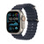 Sie sehen das Produktbild 01 von Apple Watch Ultra 2 GPS + Cellular, Titan natur, 49mm mit Ocean-Armband, blau> Apple Watch Ultra 2 GPS + Cellular, Titan natur, 49mm mit Ocean-Armband, blau>